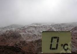 الحرارة تقارب الصفر نهاية الأسبوع