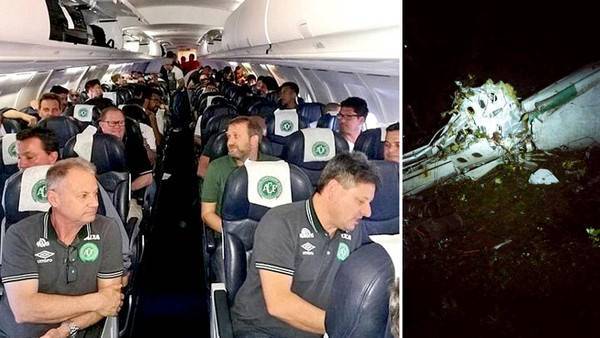 نجاة 3 لاعبين برازيليين من تحطم الطائرة وميسي ركب الطائرة نفسها قبلهم