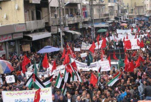 تجار الزرقاء يهددون بمواجهة ورد على مسيرة الأحزاب اليسارية الجمعة!