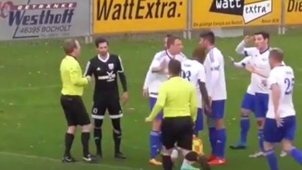 بالفيديو.. لاعب يرفض ركلة جزاء!