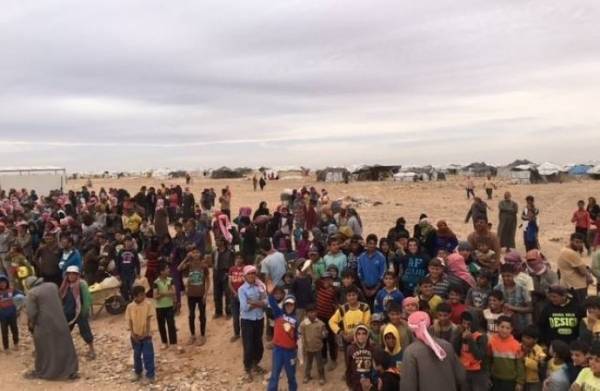 قتلى وجرحى في تفجير بمخيم الرقبان