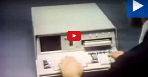 فيديو.. هكذا كان اول لاب توب في العالم