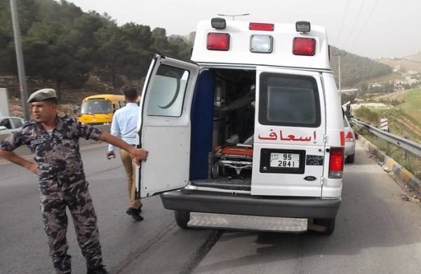 وفاة و 5 إصابات بحادث تدهور في الكرك