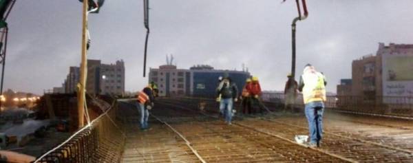 انجاز جسر تقاطع الدوريات نهاية آذار... شاهد الصور