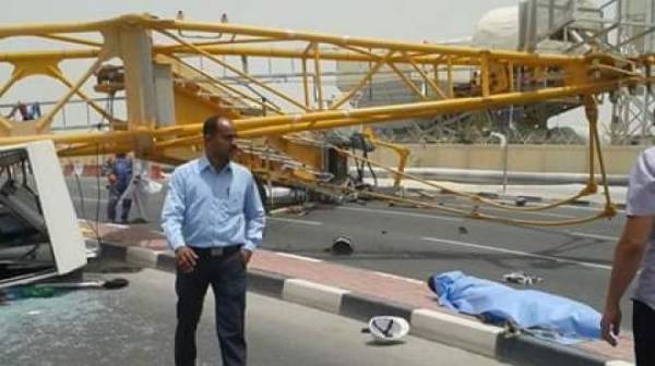 وفاة عامل بالزرقاء اثر انقلاب رافعة عليه