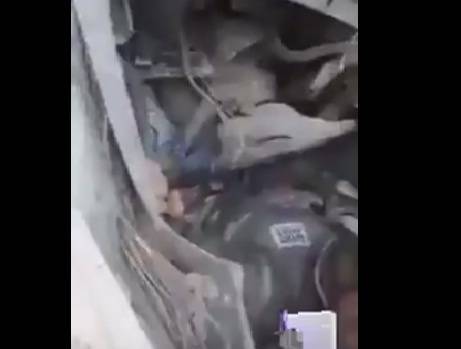 بالفيديو : مصاب في تدهور قلاب بالطفيلة يردد  الشهادة 