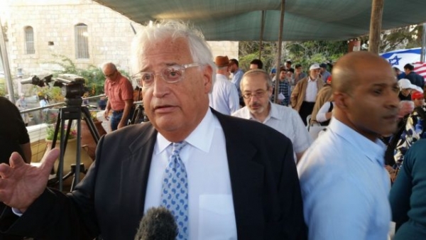 السفير الأمريكي الجديد يعلن نيته السكن في القدس