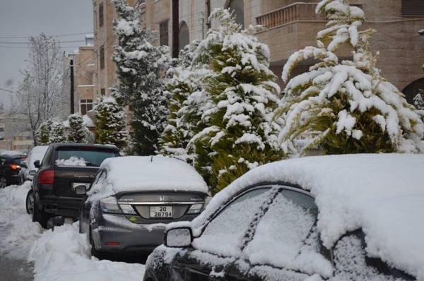 المناطق التي ستشهد تساقط للثلوج الجمعة