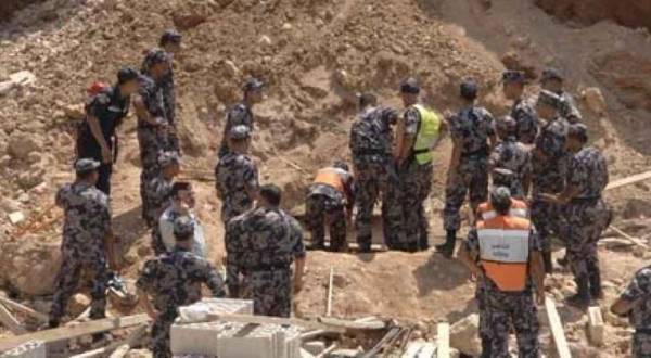 بعد الجوفة وطريق اربد .. انهيار محدود بجبل عمان