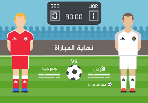 النشامى يفوزون وديا على جورجيا