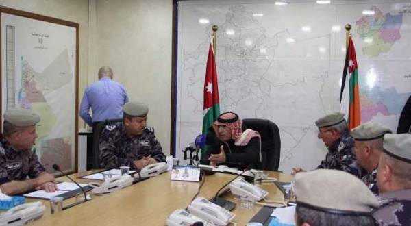 الزعبي يتفقد عمليات الدفاع المدني