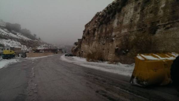 بلدية الكرك لـ أخبار البلد جميع الطرق سالكة (صور)