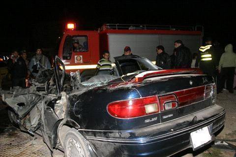 إصابة شخص اثر حادث تدهور في محافظة العاصمة