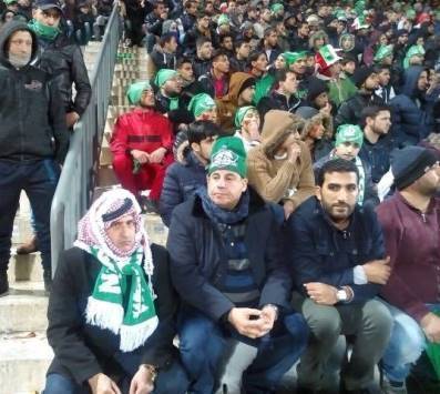 النائب السعود بين جماهير الوحدات (صور)