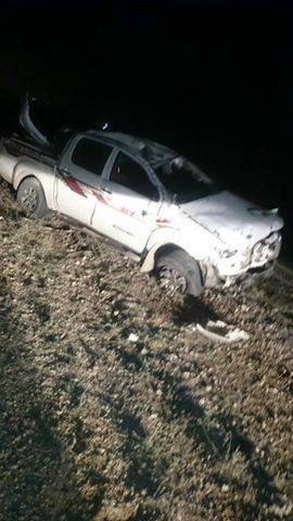 وفاة ثمانينية وإصابة شاب بتدهور على الطريق الصحراوي