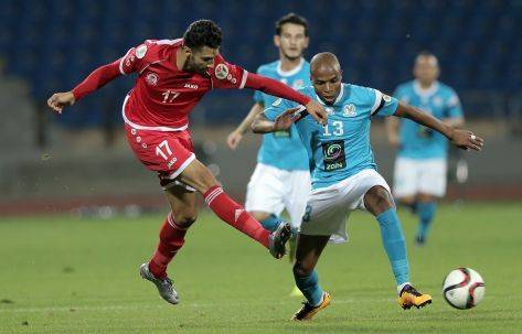 شغب في مباراة الفيصلي والجزيرة