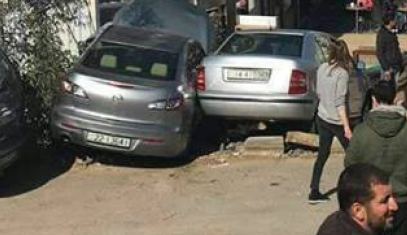 للمرة الثانية مركبة تداهم محلاً في عبدون