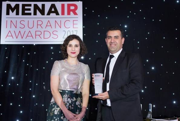 عدنان أبو الهيجاء” من شركة gig | الشرق العربي للتأمين يحصل على جائزة أفضل مدير مخاطر