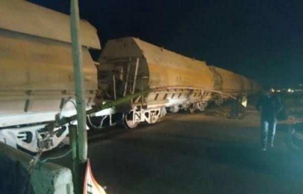 تعطل قطار بـ تاسعة العقبة