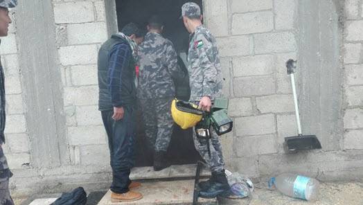 وفاة طفل وإصابة أخر اثر حريق منزل بمادبا.. صور