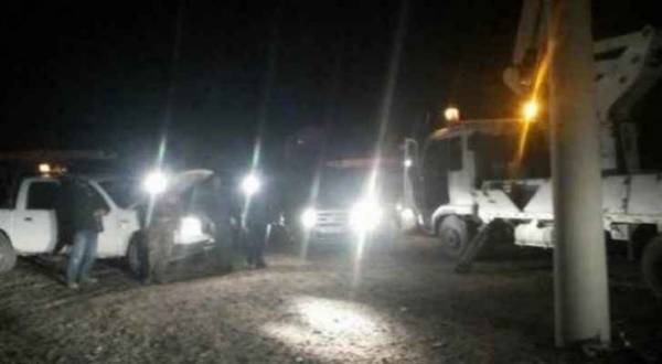 انقطاع الكهرباء بعد إطلاق نار على مغذي كهرباء الجفر