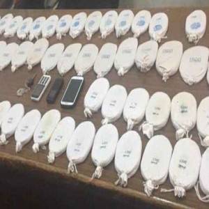 ضبط 59 كف حشيش في البادية الشمالية