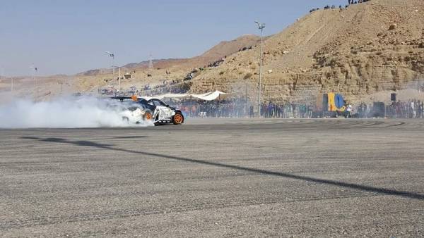 التكريتي بطلا لسباق الدريفت الأول الأردني