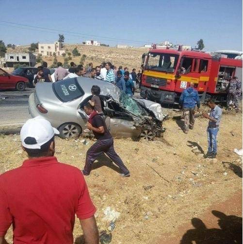 وفاة و 4 إصابات بحادث سير مروع في اربد