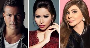 شيرين تعتذر لإليسا وتتجاهل عمرو دياب