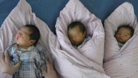 بحادثة غريبة.. صينية تنجب مرتين خلال أسبوع!