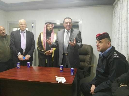 الباشا عاطف السعودي في مركز امن الاشرفية – صورة