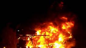 الشونة الجنوبية: حريق كبير يلتهم مزارع  موز ونخيل