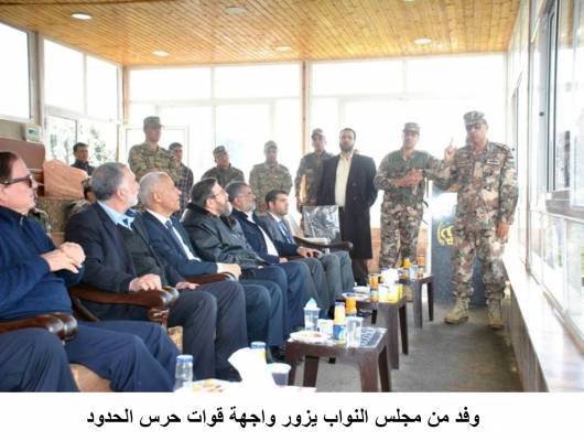 وفد من مجلس النواب يزور واجهة قوات حرس الحدود