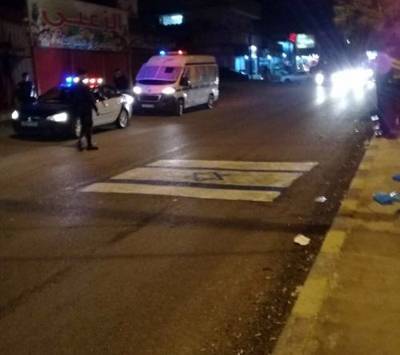 الأمن يلقي القبض على راسم (علم إسرائيل) على شارع بإربد