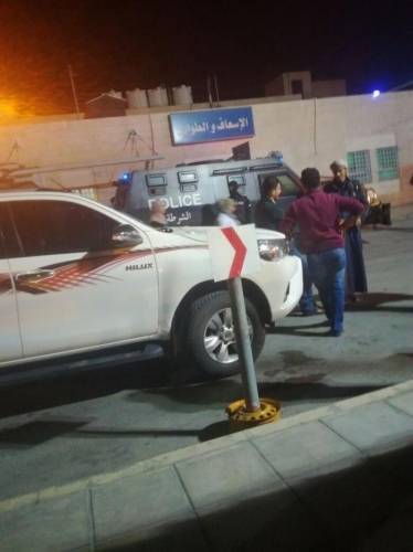 اصابة مطلوب بتدهور مركبته في معان