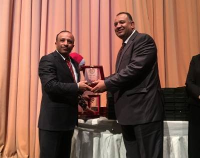 تكريم البنك الإسلامي الأردني لرعايته حفل قسم منتسبي نقابة الجيولوجيين الاردنيين