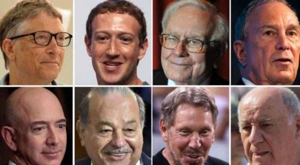 قائمة أثرياء العالم.. ومفاجأة غير سارة لترامب