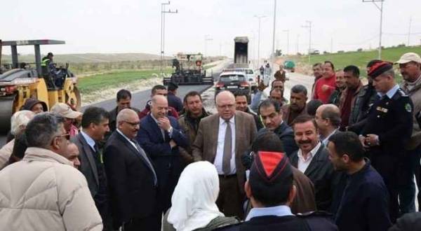 هلسه : الانتهاء من مشروع طريق رحاب  المفرق نهاية العام الحالي