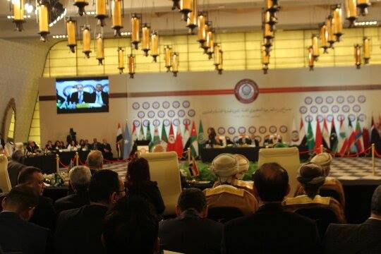 مقعد سوريا (فارغا) في قمة عمان(صورة)