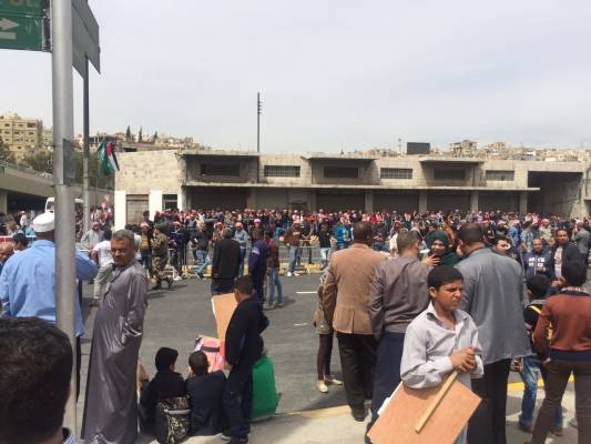 استقبال شعبي كبير لـخادم الحرمين في الاردن .. صور