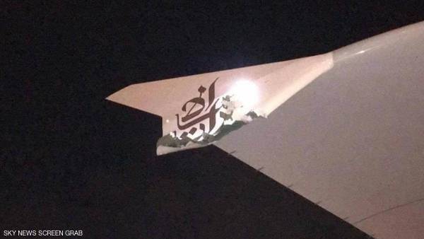 أضرار طفيفة باصطدام طائرة إماراتية بأخرى في سنغافورة