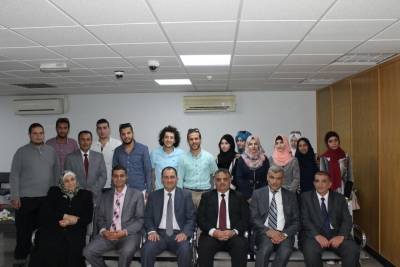 زيارة وفد طلابي الجامعة الاردنية فرع العقبة للبنك الإسلامي الأردني