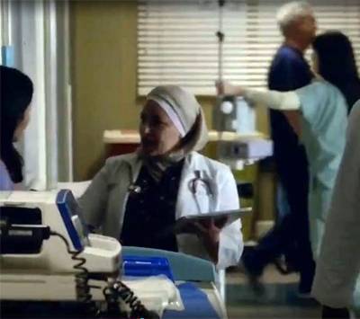 اردنية محجبة بمسلسل اميركي شهير