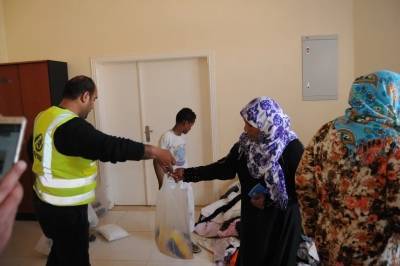 أصدقاء البحر الميت تسير قافلة مساعدات لبلدة غور فيفا