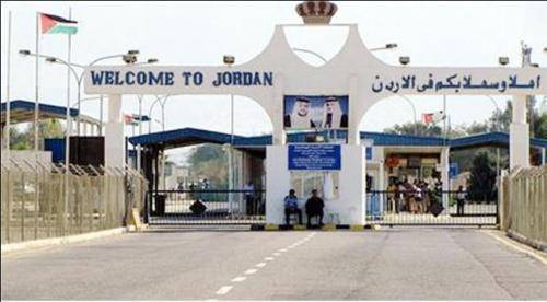 حركة المسافرين عبر جسر الملك حسين من 1017 نيسان