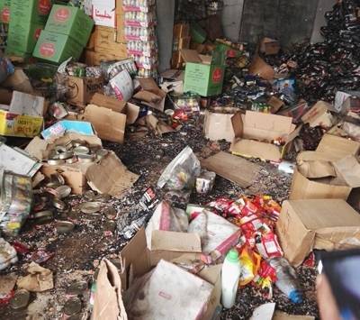 ضبط أختام ومواد فاسدة بالمفرق