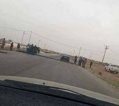 مطب بموقع حادث الرويشد المروع