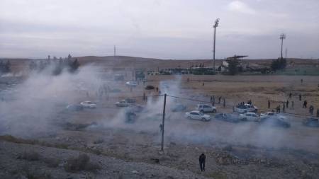 معان:اعمال شغب عقب مباراة لكرة القدم وتدخل للدرك ...فيديو