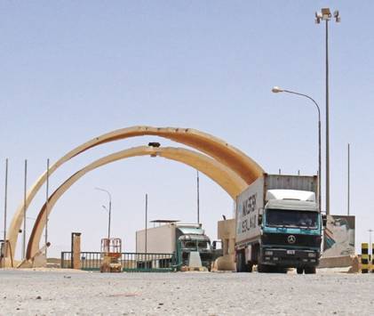 العراق تبرر تأخير فتح طريبيل