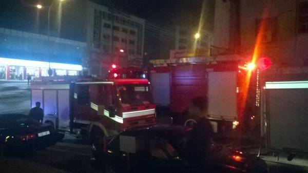 الدفاع المدني يتعامل مع حريق قرب حدائق الملك عبدالله في عمان .. صور